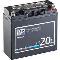 ECTIVE LC 20L BT 12V LiFePO4 Lithium Versorgungsbatterie, 20 Ah