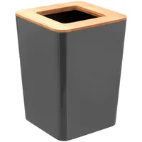 Bremermann Kosmetikeimer & Abfalleimer // Mülleimer 5,5 Liter Grau,