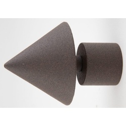 Endstücke CONE, 2 Stück - silber