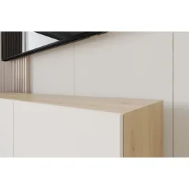 altdecor Elio Lowboard 300 cm Weiß/Holzwerkstoff