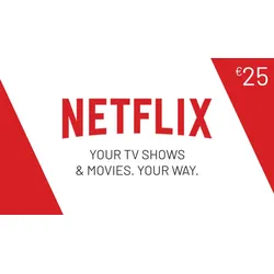 Netflix Card 25€