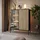 lookway Vitrine ECLIPSE WT104 104 x 126 x 39 cm Schwarz
