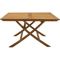 Miliboo Quadratischer Gartentisch 140 x 140 x 75 cm
