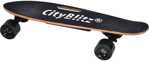 CITY BLITZ Skateboard CB013, Schwarz, -