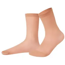 ITEM m6 Invisible-Kniestrumpf 2 Paar Butterscotch L