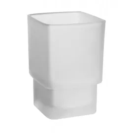 EMCO Mundspülglas Glas satiniert