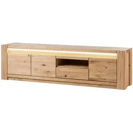 MASSIVMOEBEL24.DE KENT TV-Lowboard 193x40x53 cm Beige Massivholz
