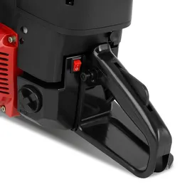 Eberth Benzin Trennschleifer 350 mm, 3 kW, 64,6 ccm, Nass-/Trockenschnitt, 110 mm Tiefe, rot