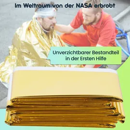 Leina-Werke KFZ-Rettungsdecke 160 x 210 cm silber/gold