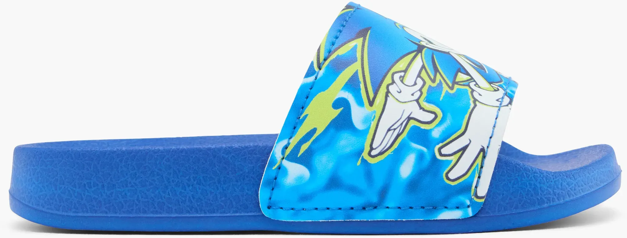 Sonic  Slides Blau, Kinder, Größe: 26, Material: PU/EVA - Sonic  Slides Blau, Kinder, Größe: 26, Material: PU/EVA - man - Blau