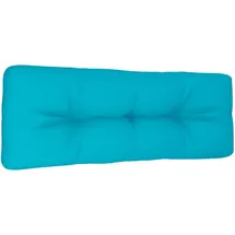 vidaXL Palettenkissen 120 x 40 x 12 cm türkis 1 St.