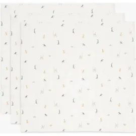 jollein 535-851-67090 Spucktücher/Mundtücher Musselin 3er Pack - Jungle Jambo