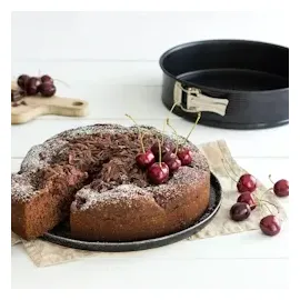 Zenker Springform mit Flachboden (Farbe: schwarz),