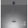 Schöner Wohnen Posh 1-flg. dimmbar 22 cm grau Glas