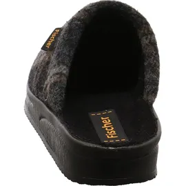Fischer Markenschuh Pantoffeln Grau 45