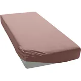OTTO home Spannbettlaken Jersey-Baumwolle 200 x 200 cm rosa