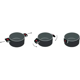 BALLARINI Click & Cook Topf-Set 3-tlg.