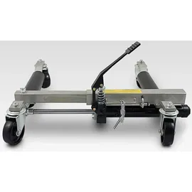 BITUXX 4 Stück PKW Rangierhilfe Rangierheber hydraulisch Wagenheber Auto Rangierroller Rangierheber belastbar bis 680 kg inklusive Transportständer