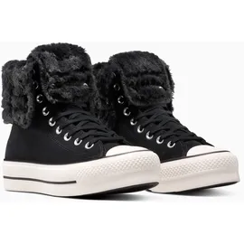 Converse Chuck Taylor All Star Fold Over Lift Damen Schwarz 41