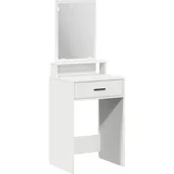 vidaXL Schminktisch mit Schubladen Weiß 50x41x140 cm
