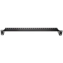Startech 1HE Rack Kabelführung mit Einstellbarer Tiefe, Kabelführungsbügel für Organisiertes 19 Zoll Rack/Serverschrank, Horizontale Rack Kabelmanagement, Lacing Bar (12S-Cable-Lacing-BAR)