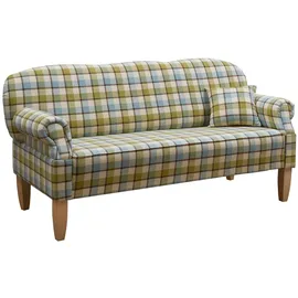 MASSIVMOEBEL24.DE Küchensofa 188x78x97 hell kariert EDINBURGH