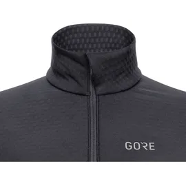 Gore Wear Thermo Zip Damen Black/Neon Yellow 36