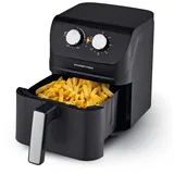 GOURMETmaxx Heißluftfritteuse 4 L - 3 in 1: Heißluftofen, Grill & Fritteuse
