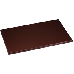 ILSA Braunes HDPE-Schneidebrett mit verbundenen Kanten und Ränder cm 60x40