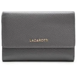 Lazarotti Bologna Leather Geldbörse Leder 14 cm grey