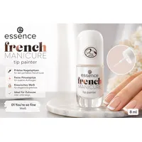 Essence french MANICURE tip painter Farblack weiß 8 ml