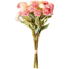 Beliani Künstlicher Blumenstrauß SILVEIRA 60 cm Rosa