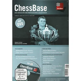 ChessBase Magazin / Magazine 164 - Heft + DVD - Schach / Chess - NEU / NEW - OVP