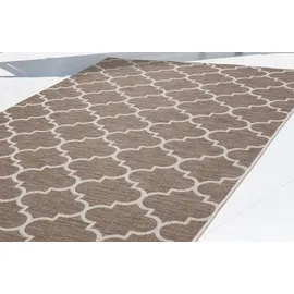 Lalee Sunset 604 Outdoor-Teppich 80 x 230 cm Beige