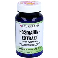 Hecht Pharma Rosmarinextrakt GPH Kapseln
