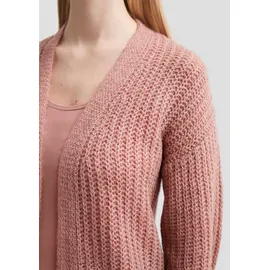 QS Locker gestrickte Jacke mit überschnittener Schulter - pink - S