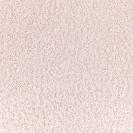 Beliani Kindersessel LINDE Bouclé Pastellrosa