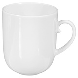 Seltmann Kaffeetasse RONDO, Weiß - Porzellan - 250 ml