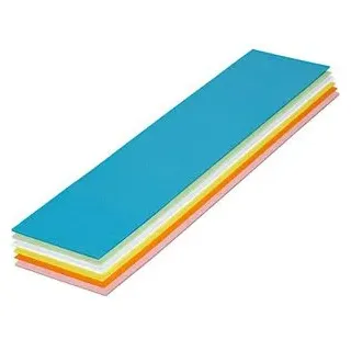 Maul Moderationskarten farbsortiert 9,5 x 42,5 cm, 50 St.