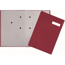 Pagna Unterschriftenmappe A4 rot