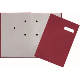 Pagna Unterschriftenmappe A4 rot