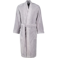 CAWÖ Bademäntel Herren Kimono 800 graphit - 73 L Weiss