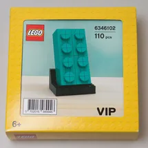 LEGO 6346102 Baustein Türkis