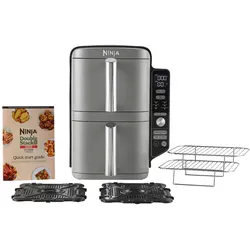 Ninja SL400EU Heißluftfritteuse 9,5L, 6 Funktionen, 2