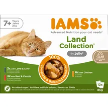 Iams Senior Land Collection in Gelee 12 x 85 g