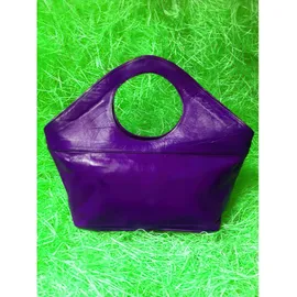 Marrakesch Orient & Mediterran Interior Loubna Shopper Leder Lila