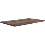 Forte Tischsystem: Tischplatte aus Holzwerkstoff in Old Wood Vintage, 160 x 3,8 x 90 cm