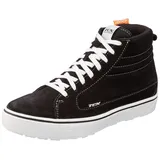 TCX Street 3 WP, wasserdichte Motorradschuhe, Mann, Schwarz/Schwarz/Weiß, 41