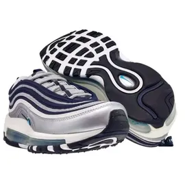 Nike Air Max 97Herren Metallic Silver/Chlorine Blue 38,5