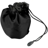 Love Story, Leckerli-Tasche für Hunde, Polyester, 13 x 10 cm, Schwarz